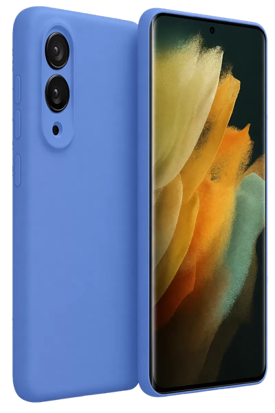 Samsung Galaxy S25 Edge First Silikon - Mavi
