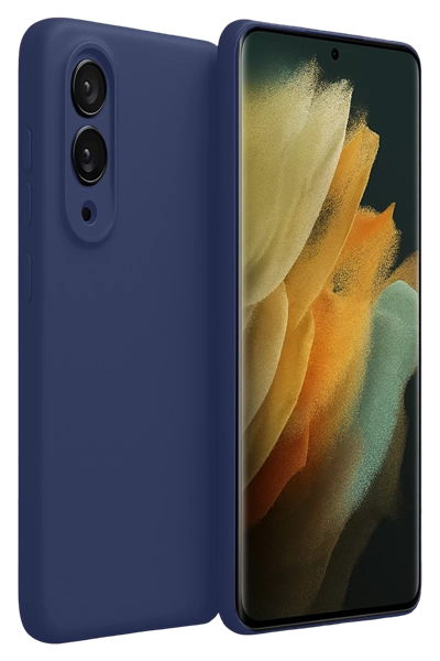 Samsung Galaxy S25 Edge First Silikon - Lacivert