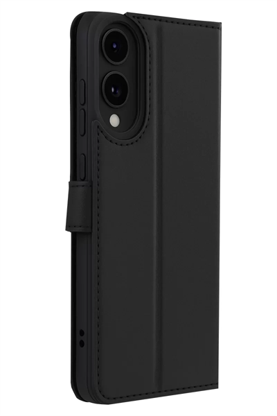 Samsung Galaxy S25 Edge Trend S Plus Kapaklı Kılıf - Siyah