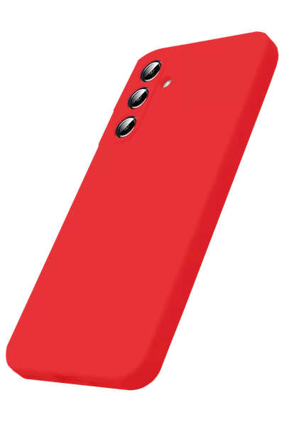 Samsung Galaxy S25 FE First Silikon - Kırmızı