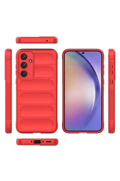 Samsung Galaxy S25 FE Optimum Silikon - Kırmızı