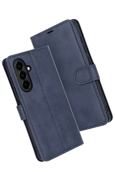 Samsung Galaxy S25 FE Trend S Plus Kapaklı Kılıf - Lacivert