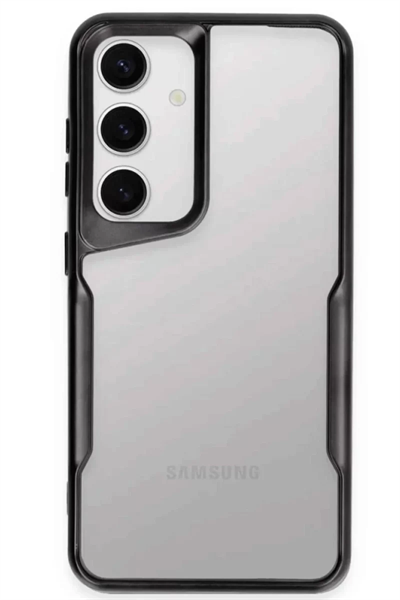 Samsung Galaxy S25 Kılıf Boyi Silikon Kapak - Siyah
