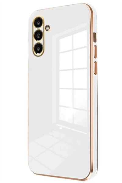 Samsung Galaxy S25 Plus Kılıf Volet Silikon - Beyaz