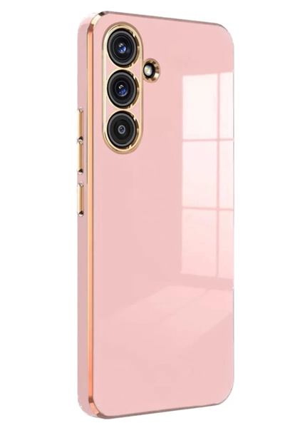 Samsung Galaxy S25 Plus Kılıf Volet Silikon - Pembe
