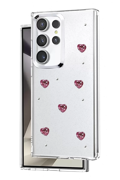 Samsung Galaxy S25 Ultra Fiyonk Desenli Kapak - Desen 3