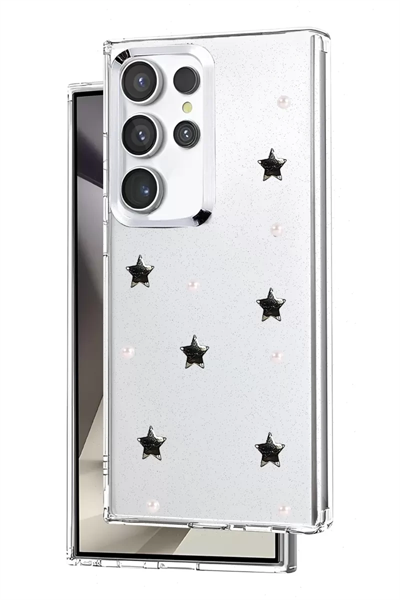 Samsung Galaxy S25 Ultra Fiyonk Desenli Kapak - Desen 7