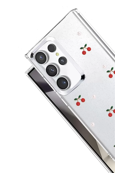 Samsung Galaxy S25 Ultra Fiyonk Desenli Kapak - Desen 9