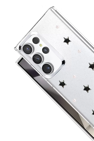 Samsung Galaxy S25 Ultra Fiyonk Desenli Kapak - Desen 7