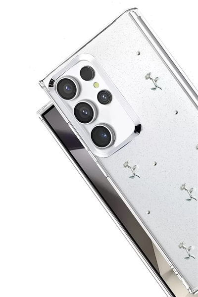 Samsung Galaxy S25 Ultra Fiyonk Desenli Kapak - Desen 4