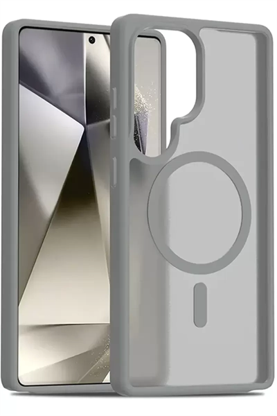 Samsung Galaxy S25 Ultra Jota Magsafe Kapak - Titan Gri