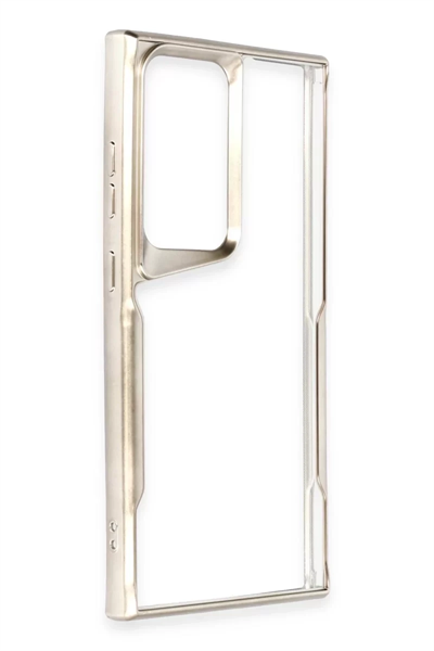 Samsung Galaxy S25 Ultra Kılıf Boyi Silikon Kapak - Titan Gri