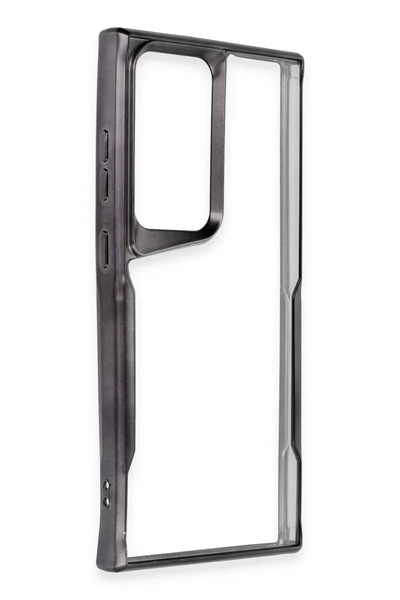 Samsung Galaxy S25 Ultra Kılıf Boyi Silikon Kapak - Siyah