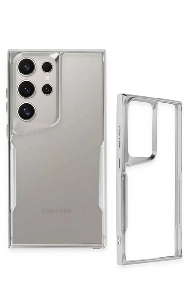 Samsung Galaxy S25 Ultra Kılıf Boyi Silikon Kapak - Siyah