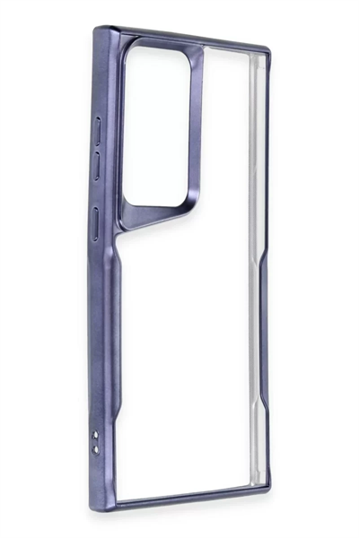 Samsung Galaxy S25 Ultra Kılıf Boyi Silikon Kapak - Lacivert