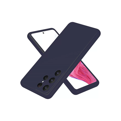 Samsung Galaxy S25 Ultra Kılıf First Silikon - Lacivert