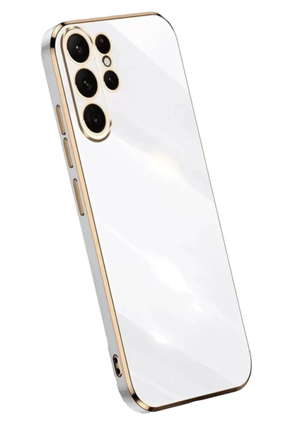Samsung Galaxy S25 Ultra Kılıf Volet Silikon - Beyaz