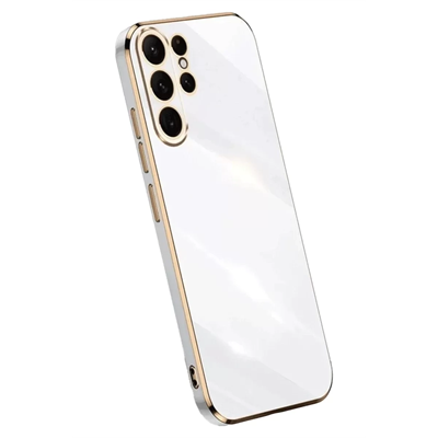 Samsung Galaxy S25 Ultra Kılıf Volet Silikon - Beyaz
