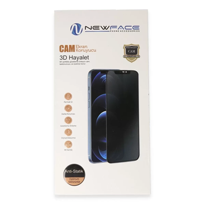 Samsung Galaxy S26 Plus 3D Antistatik Hayalet Cam Ekran Koruyucu - Siyah