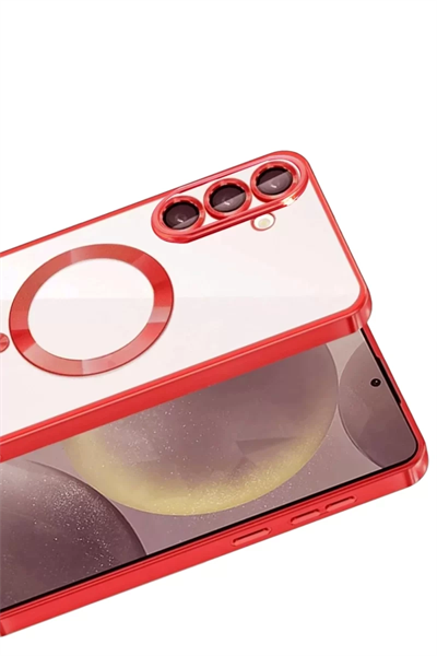 Samsung Galaxy S26 Plus Kross Magneticsafe Kapak - Kırmızı