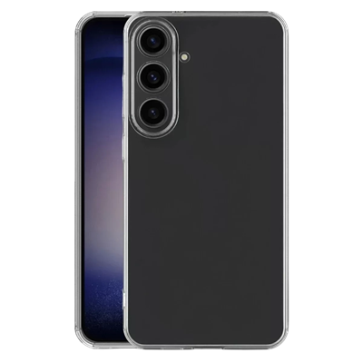 Samsung Galaxy S26 Plus Lüx Şeffaf Silikon - Şeffaf