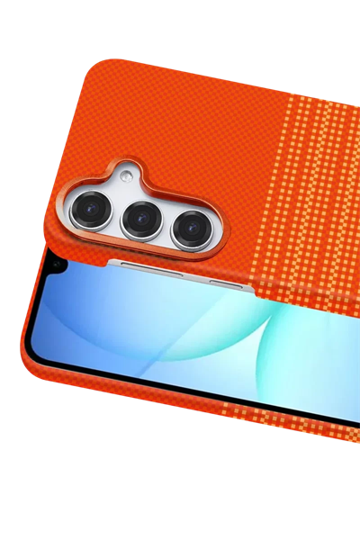 Samsung Galaxy S26 Plus Vega Magsafe Kapak - Turuncu
