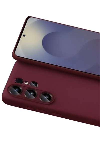 Samsung Galaxy S26 Ultra First Silikon - Bordo
