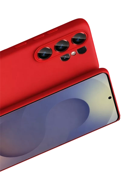 Samsung Galaxy S26 Ultra First Silikon - Kırmızı