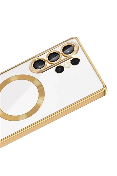 Samsung Galaxy S26 Ultra Kross Magneticsafe Kapak - Gold
