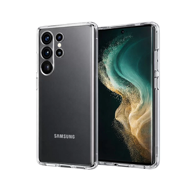 Samsung Galaxy S26 Ultra Lüx Şeffaf Silikon - Şeffaf