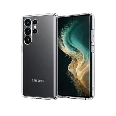 Samsung Galaxy S26 Ultra Lüx Şeffaf Silikon - Şeffaf