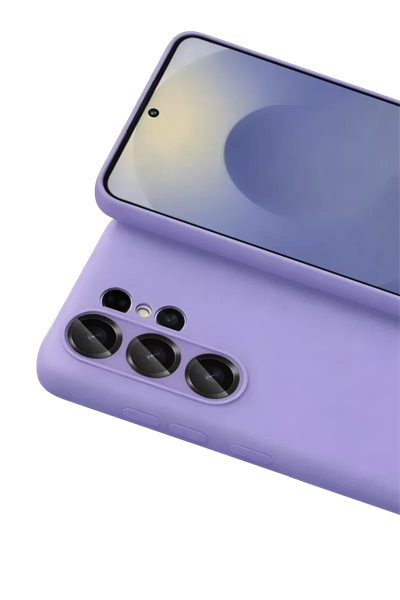 Samsung Galaxy S26 Ultra Nano içi Kadife Silikon - Lila
