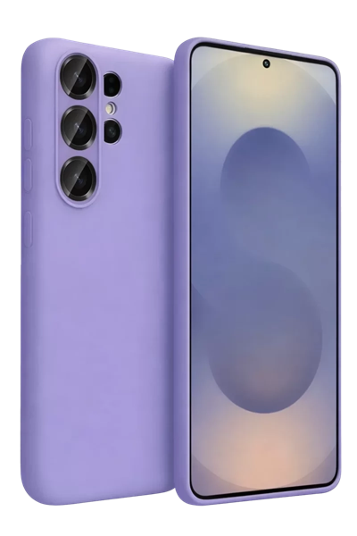 Samsung Galaxy S26 Ultra Nano içi Kadife Silikon - Lila