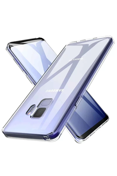 Samsung Galaxy S9 Kılıf Lüx Şeffaf Silikon