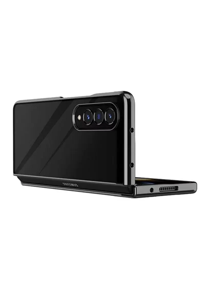 Samsung Galaxy Z Fold 4 Kılıf Fold Element Kapak - Siyah