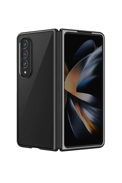 Samsung Galaxy Z Fold 4 Kılıf Fold Element Kapak - Siyah
