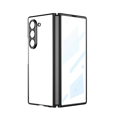 Samsung Galaxy Z Fold 5 Kılıf Fold Element Kapak - Siyah