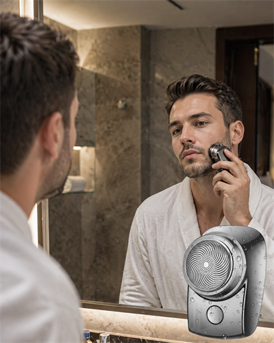 Şarjlı Cep Tipi Mini Tıraş Makinesi USB Sıfır Sakal Kesici