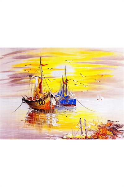 Sessiz Liman Canvas Tablo (50x70)