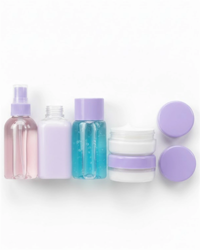 Seyahat İçin 5’li Şeffaf Kozmetik Şişe Seti 30 ml