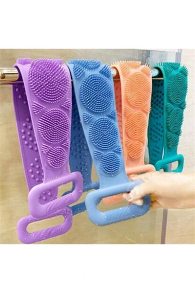 Silikon Çift Taraflı Banyo Kesesi