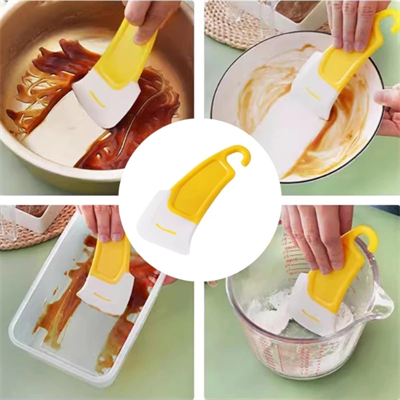 Silikon Uçlu Bulaşık Temizleme Kazıyıcı Spatula