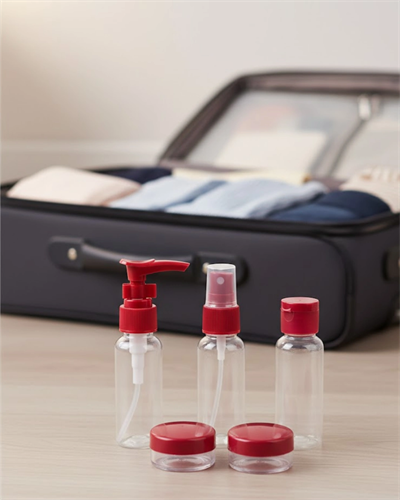 Taşınabilir 5 Parça Seyahat Kozmetik Dolum Seti 30 ml