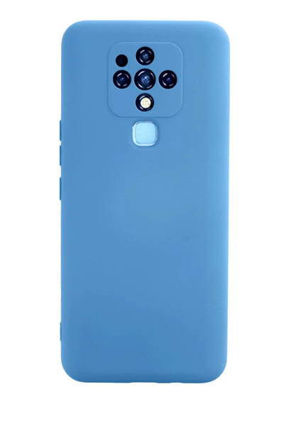 Tecno Camon 16 Kılıf Nano içi Kadife Silikon - Mavi