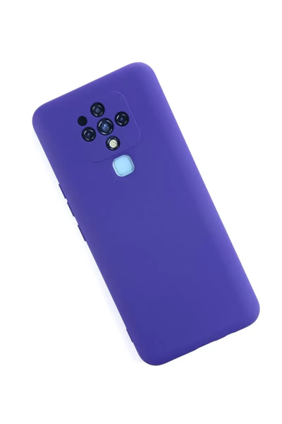Tecno Camon 16 Kılıf Nano içi Kadife Silikon - Mor