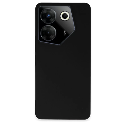 Tecno Camon 20 Pro 5G Kılıf First Silikon - Siyah