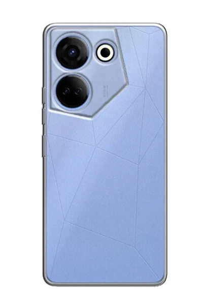Tecno Camon 20 Pro 5G Kılıf Lüx Şeffaf Silikon