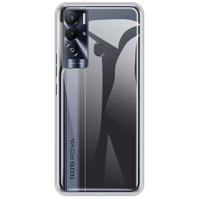Tecno Pova Neo Kılıf Lüx Şeffaf Silikon