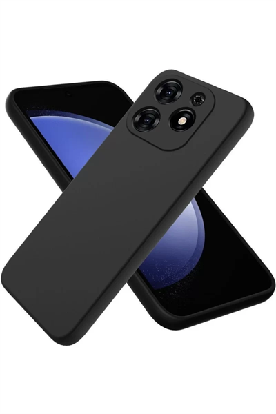 Tecno Spark Go 2024 Kılıf First Silikon - Siyah