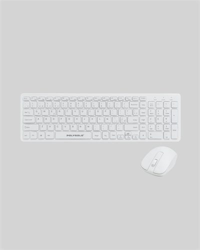 USB Alıcılı Kablosuz Klavye Mouse - Geniş Uyumluluk, Sessiz Tuşlar